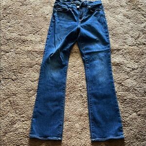 American Eagle Outfitters Blue Curvy Skinny Kick Jeans